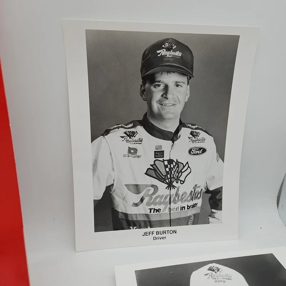 Vintage Nascar Press‎ Kit Stavola Bros Racing Team Jeff Burton Media Guide #8
